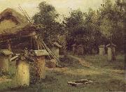 Levitan, Isaak Bees state oil painting on canvas